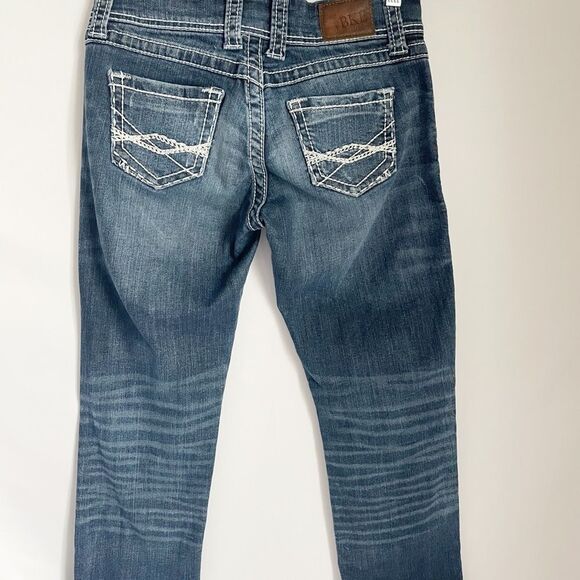 BKE Denim Culture Capris Jeans Medium Wash 26 - Picture 5 of 8